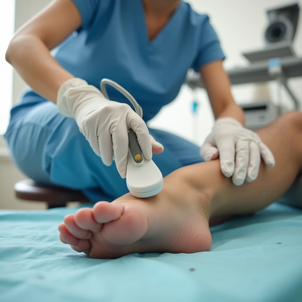 УЗИ голеностопного сустава и суставов стоп